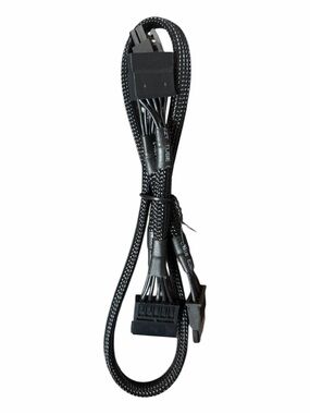 New EVGA SUPERNOVA 6-pin to 3 x SATA Power Cable OEM